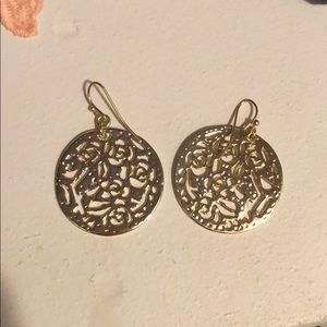 Kendra Scott circular drop earring